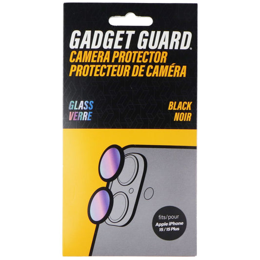 Gadget Guard Glass Camera Protector for Apple iPhone 15 / 15 Plus - Black Cell Phone - Screen Protectors Gadget Guard - Simple Cell Bulk Wholesale Pricing - USA Seller