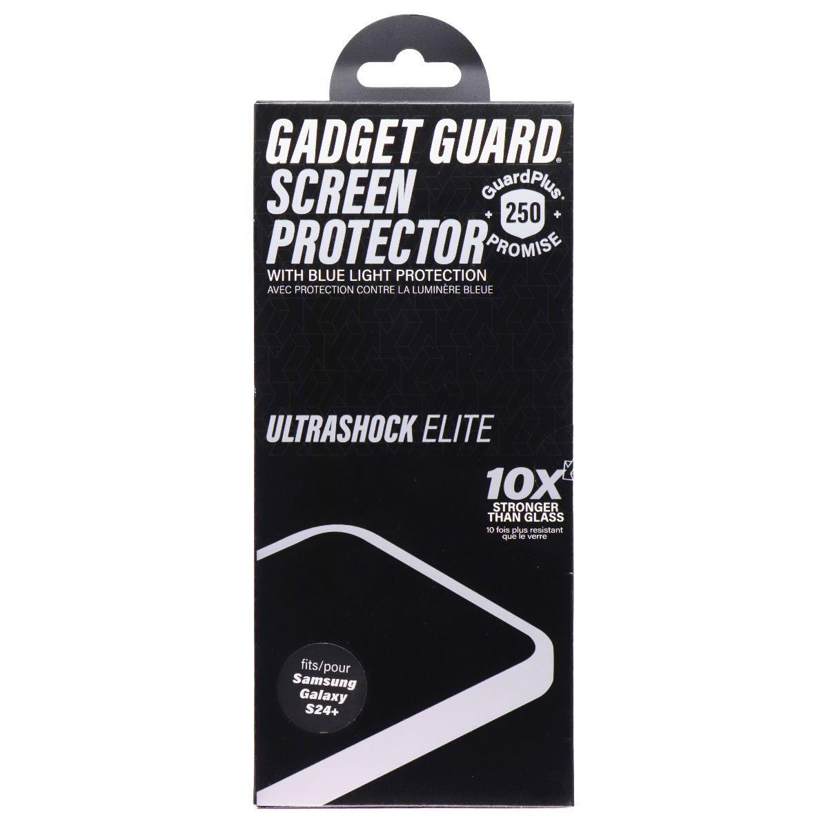 Gadget Guard Ultrashock Elite Blue Light Screen Protector for Galaxy S24+ Cell Phone - Screen Protectors Gadget Guard - Simple Cell Bulk Wholesale Pricing - USA Seller