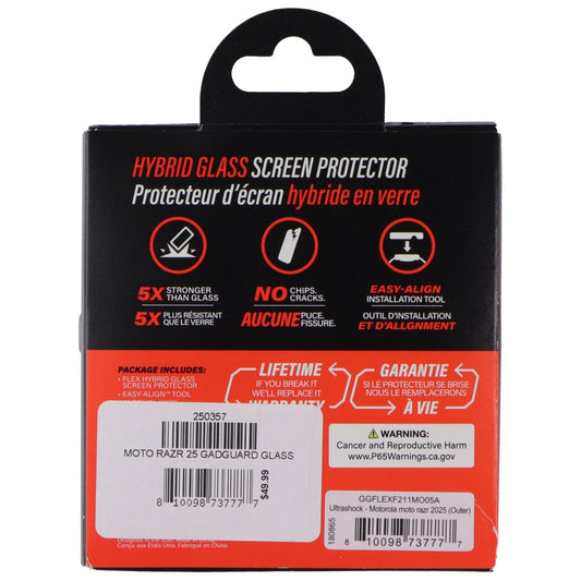 Gadget Guard Ultrashock Screen Protector for Motorola Razr 2025