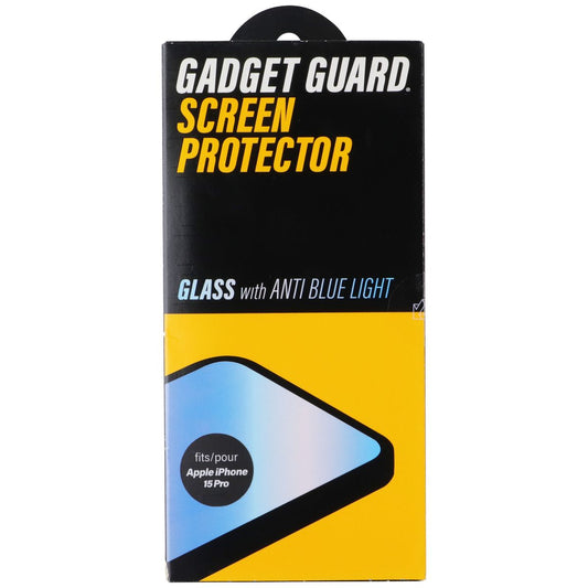 Gadget Guard Glass with Anti Blue Light for Apple iPhone 15 Pro Cell Phone - Screen Protectors Gadget Guard - Simple Cell Bulk Wholesale Pricing - USA Seller