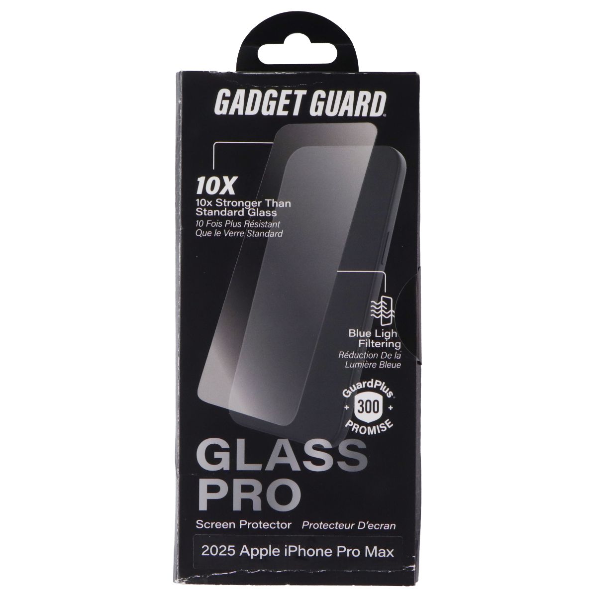 Gadget Guard Glass PRO Screen for iPhone 17 Pro Max/16 Pro Max (Blue Light) Cell Phone - Screen Protectors Gadget Guard - Simple Cell Bulk Wholesale Pricing - USA Seller