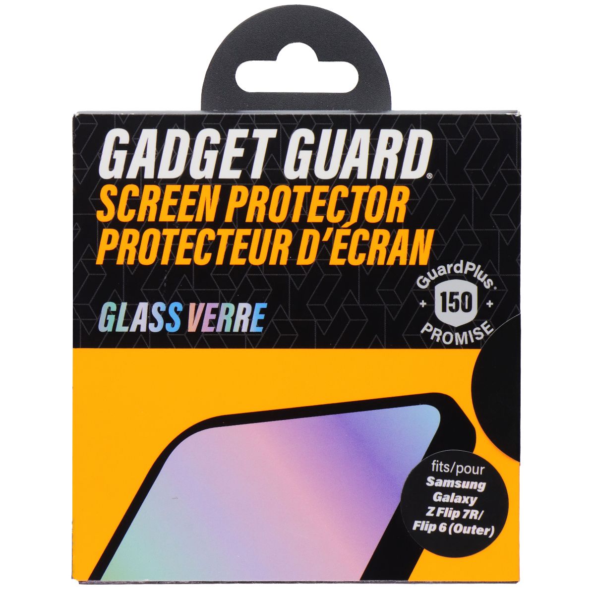 Gadget Guard Glass Screen Protector for Samsung Galaxy Z Flip 7FE/Flip 6 (Outer)