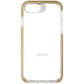 ZAGG Piccadilly Series Hybrid Case for Apple iPhone 7/8 – Clear/Gold border Cell Phone - Cases, Covers & Skins Zagg    - Simple Cell Bulk Wholesale Pricing - USA Seller