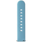 Generic Silicone Watch Band for GizmoWatch - Light Blue / Adjusting Side Smart Watch Accessories - Watch Bands Generic - Simple Cell Bulk Wholesale Pricing - USA Seller