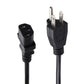Generic & Mixed (3-Prong/Grounded) Power Supply AC Cables (Mixed Color/Length) Multipurpose Batteries & Power - Multipurpose AC to DC Adapters Generic - Simple Cell Bulk Wholesale Pricing - USA Seller