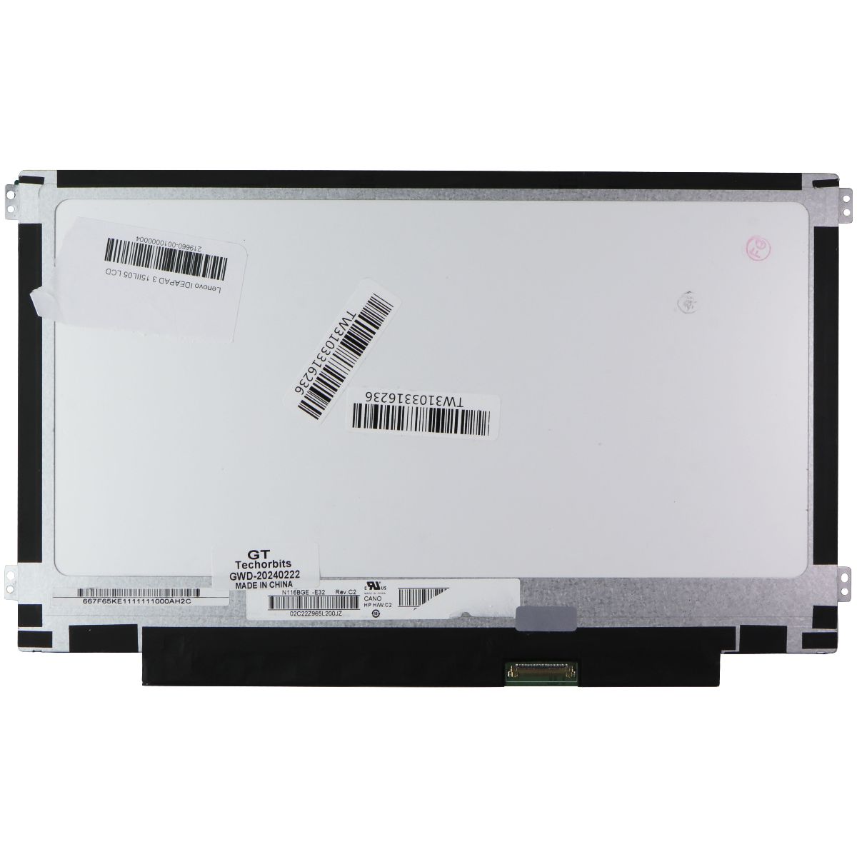 LCD Touch Screen for Lenovo IdeaPad 3 Laptop 15IIL05 - (N116BGE-E32) Laptop Replacement Parts - Laptop Screens & LCD Panels Generic    - Simple Cell Bulk Wholesale Pricing - USA Seller