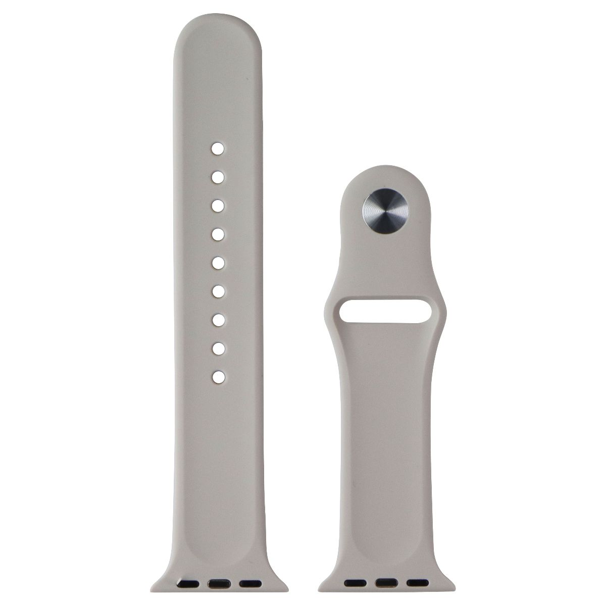 Generic Silicone Watch Band for Apple Watches 41mm (Large) - Starlight Smart Watch Accessories - Watch Bands Generic - Simple Cell Bulk Wholesale Pricing - USA Seller