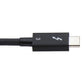 Generic (1.5-Ft / 0.5 M) Thunderbolt 3 USB-C to USB-C Charging Cable - Black Cell Phone - Cables & Adapters Generic - Simple Cell Bulk Wholesale Pricing - USA Seller