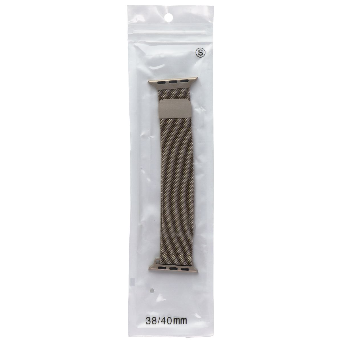 Generic Replacement Milanese Watch Band for Apple Watches 38/40mm - Gold Smart Watch Accessories - Watch Bands Generic - Simple Cell Bulk Wholesale Pricing - USA Seller
