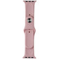 Generic Silicone Band for Apple Watch (38/40mm) Small Band + Clasp - Pink Smart Watch Accessories - Watch Bands Generic - Simple Cell Bulk Wholesale Pricing - USA Seller