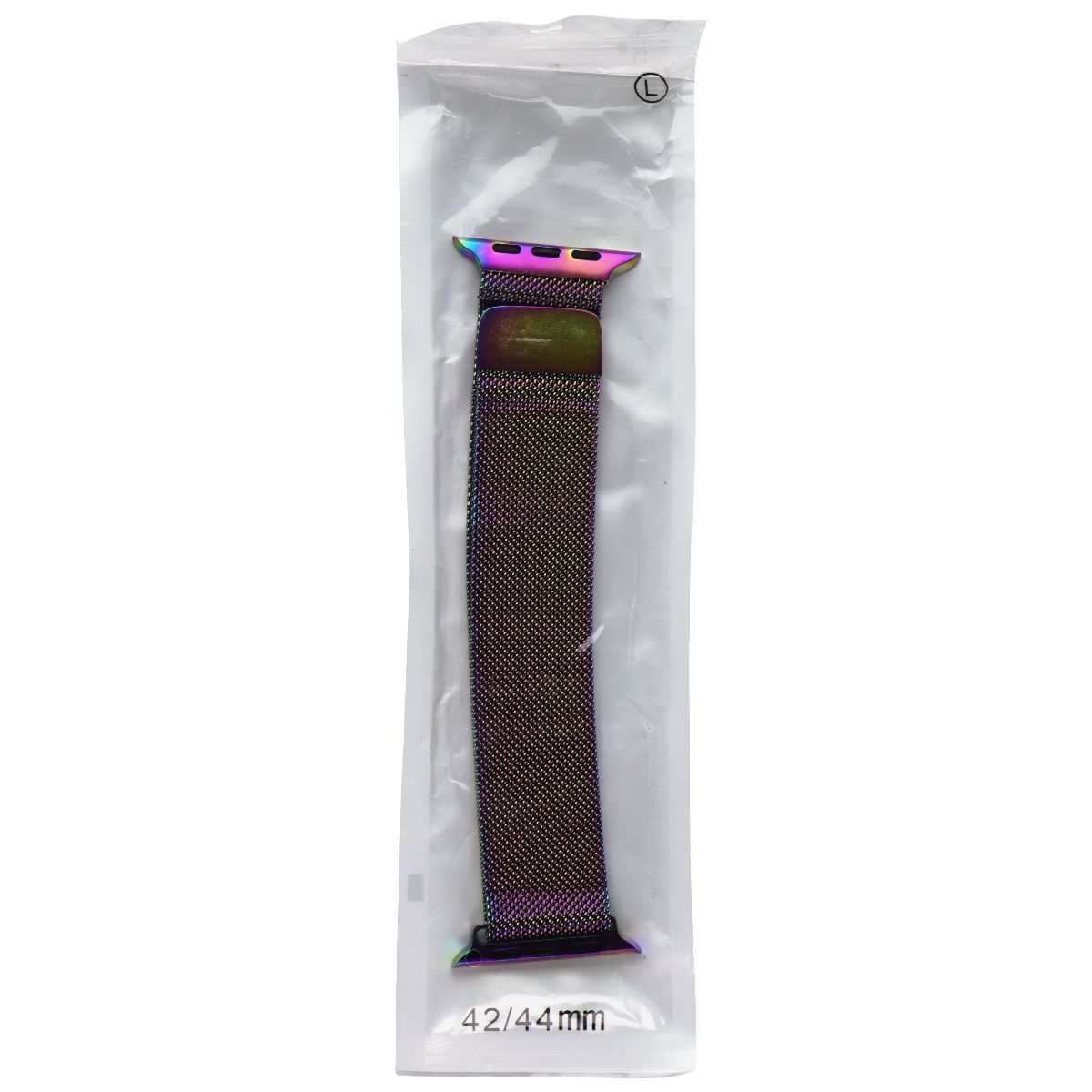 Generic Replacement Milanese Watch Band for Apple Watches 42/44mm - Iridescent Smart Watch Accessories - Watch Bands Generic - Simple Cell Bulk Wholesale Pricing - USA Seller