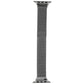 Silver Braided Loop Watch Band for Apple Watch 45/44/42mm Smart Watch Accessories - Watch Bands Generic - Simple Cell Bulk Wholesale Pricing - USA Seller