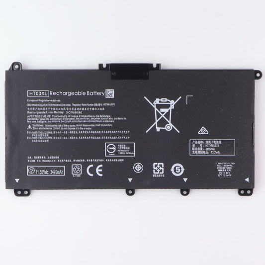 Repair Part - 11.55V 3470mAh (HT03XL) Battery for HP Pavilion 14 Computer Accessories - Laptop Batteries Generic - Simple Cell Bulk Wholesale Pricing - USA Seller