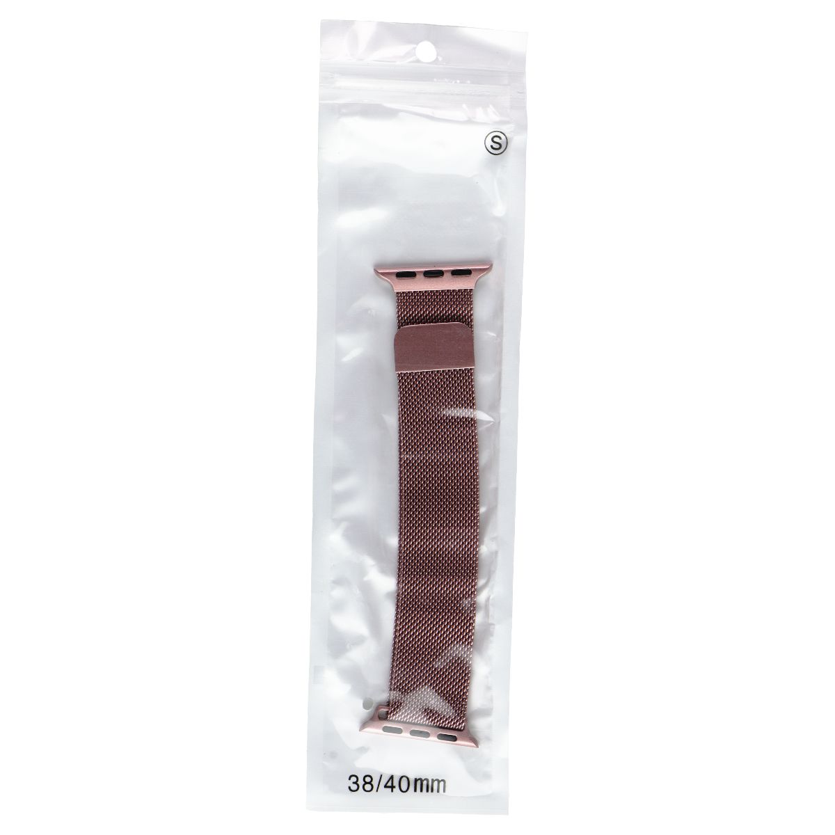 Generic Replacement Milanese Watch Band for Apple Watches 38/40mm - Rose Gold Smart Watch Accessories - Watch Bands Generic - Simple Cell Bulk Wholesale Pricing - USA Seller
