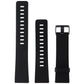 Generic Fitbit Versa Watch Band Full Set Black Band / Graphite Buckle Smart Watch Accessories - Watch Bands Generic - Simple Cell Bulk Wholesale Pricing - USA Seller