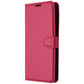 Generic Faux Leather Folio Case for Google Pixel 7 Pro - Red Cell Phone - Cases, Covers & Skins Generic - Simple Cell Bulk Wholesale Pricing - USA Seller