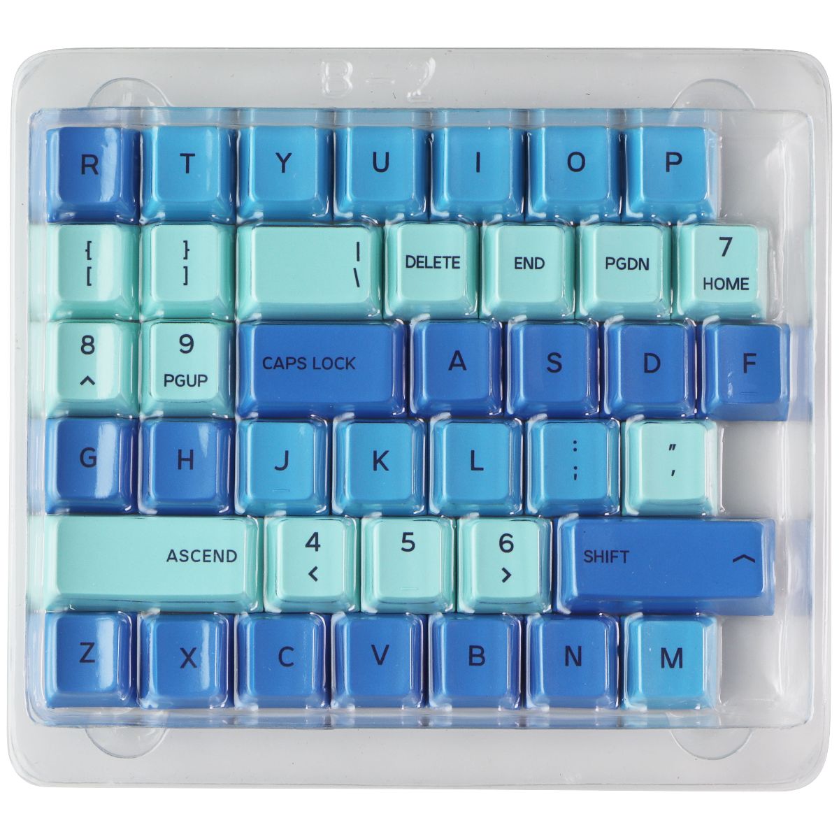 Glorious Premium PBT Keycaps for GMMK Pro / GMMK 2 Keyboards - Caribbean Ocean Gaming/Console - Keyboards & Keypads Glorious    - Simple Cell Bulk Wholesale Pricing - USA Seller