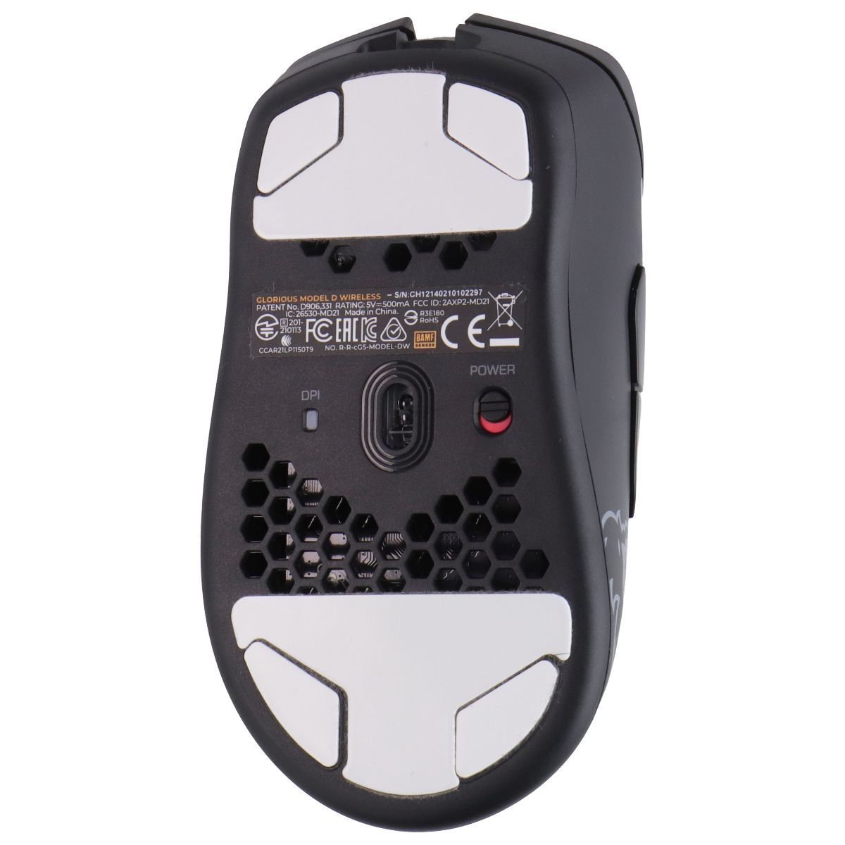 Glorious Model D Wireless Gaming Mouse (R-R-cG5-MODEL-DW) - Black Keyboards/Mice - Mice, Trackballs & Touchpads Glorious - Simple Cell Bulk Wholesale Pricing - USA Seller
