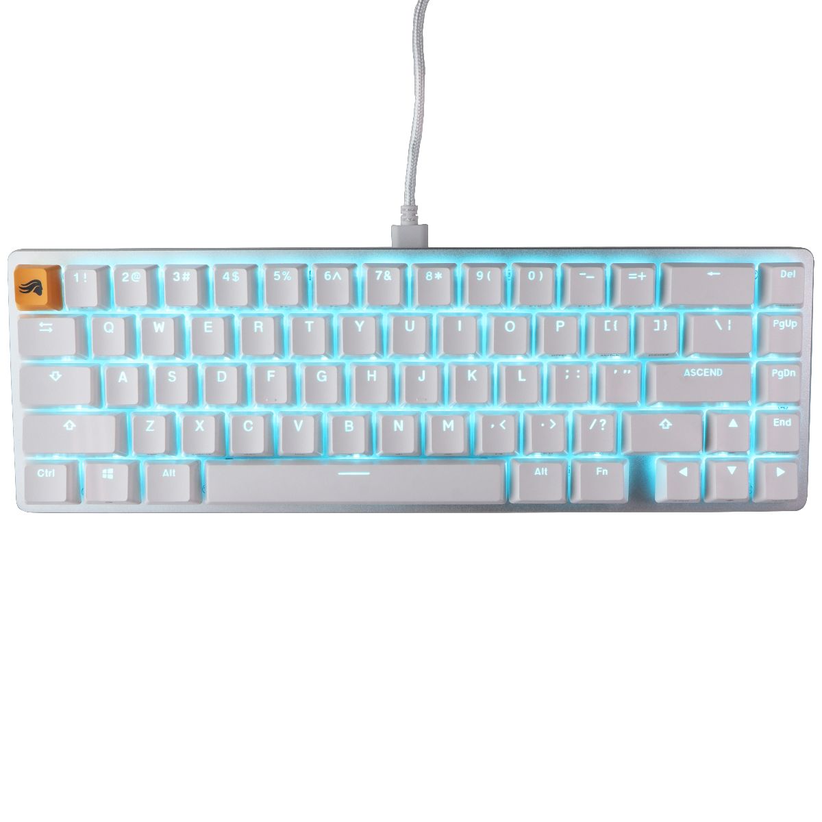 Glorious Gaming GMMK 2 Compact (65%) Modular Mechanical Keyboard - White Gaming/Console - Keyboards & Keypads Glorious - Simple Cell Bulk Wholesale Pricing - USA Seller