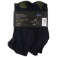 GOLDTOE Men's Cotton Ankle Athletic Socks - Black 6 Pair - Shoe Size (12-16) Other Sporting Goods Goldtoe - Simple Cell Bulk Wholesale Pricing - USA Seller