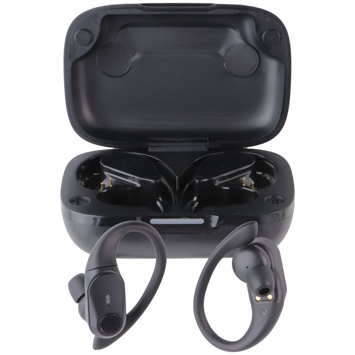 GOLREX Active Noise Cancelling Wireless Bluetooth Ear-Hook Headphones - Black