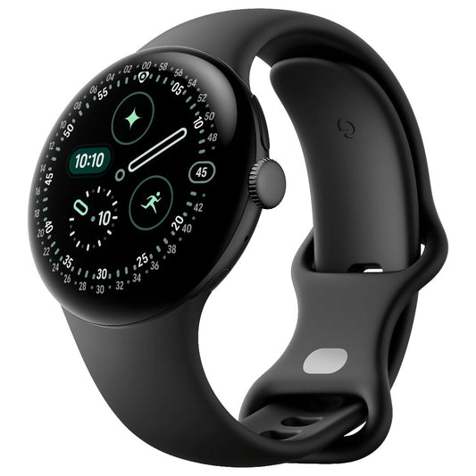 Google Pixel Watch 4 (41mm) LTE Smartwatch (GWSQ2) Matte Black/Obsidian Band Smart Watches Google - Simple Cell Bulk Wholesale Pricing - USA Seller