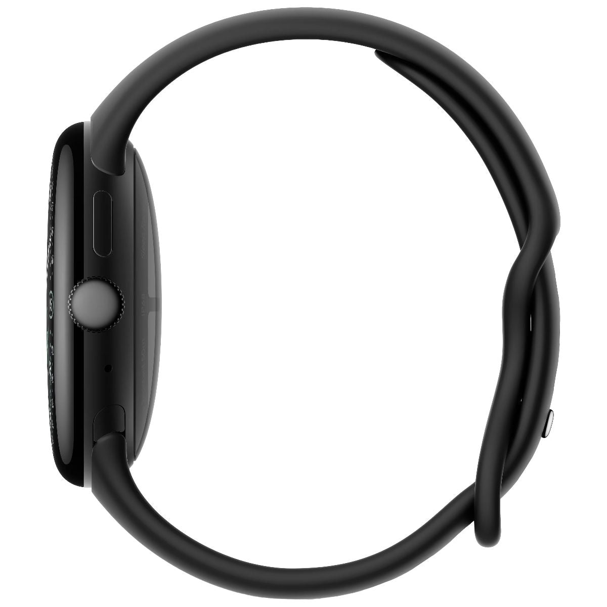 Google Pixel Watch 4 (45mm) LTE Smartwatch (G1KAW) Matte Black/Obsidian Band