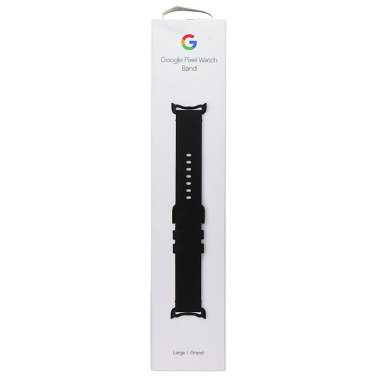 Google Pixel Watch Crafted Leather Band - Large - Obsidian Smart Watch Accessories - Watch Bands Google    - Simple Cell Bulk Wholesale Pricing - USA Seller