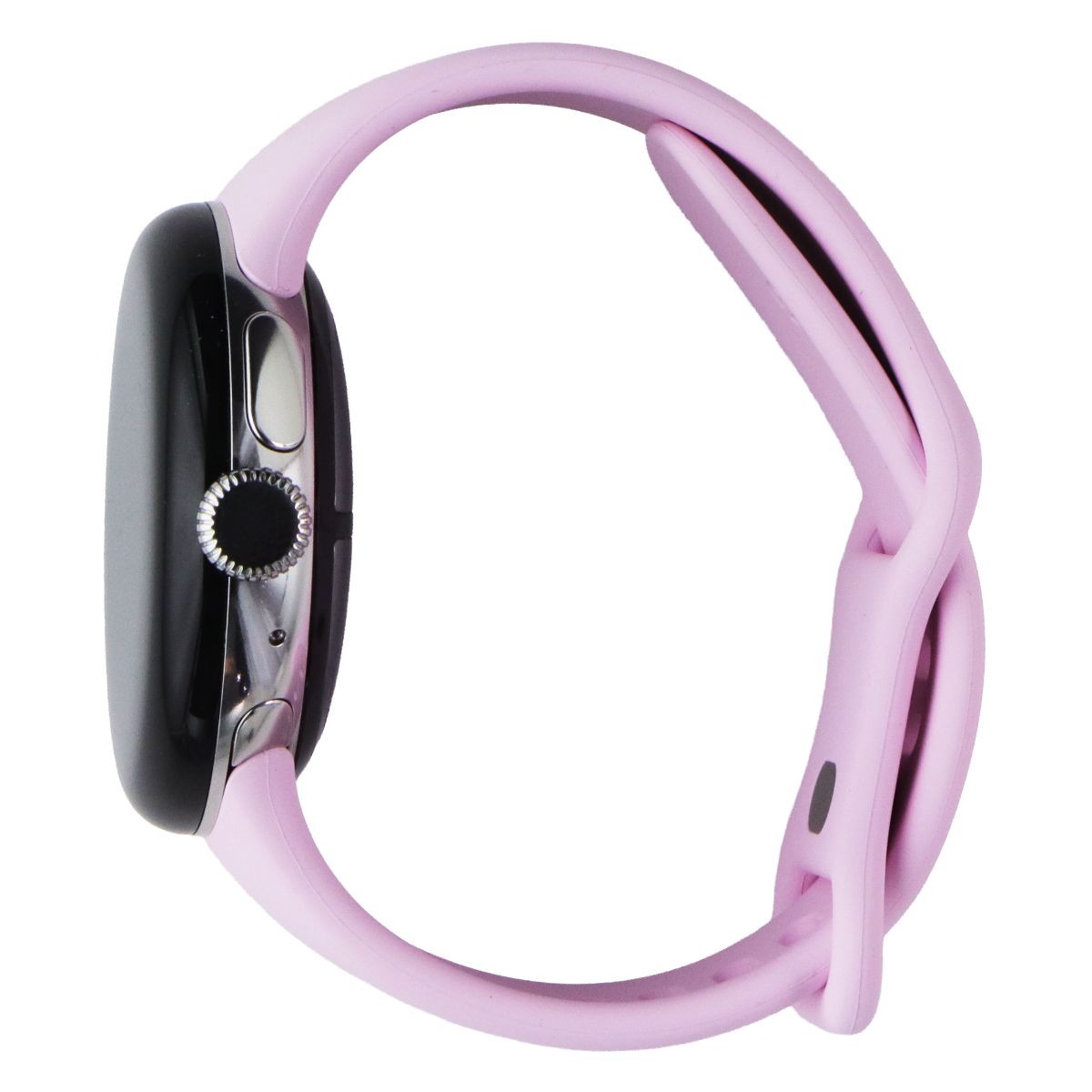 Google Pixel Watch 3 (41mm) LTE + WiFi (GBDU9) - Silver / Rose Quartz Sport Band Smart Watches Google - Simple Cell Bulk Wholesale Pricing - USA Seller
