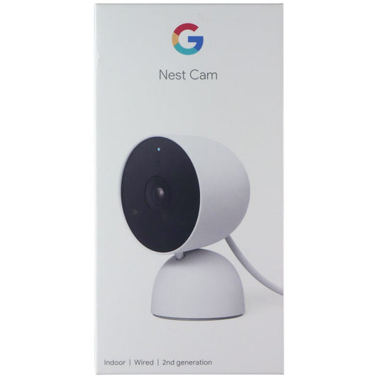 Google Nest Cam Indoor Wired 2nd Gen Security Camera - Snow (GJQ9T) Home Surveillance - Security Cameras Google - Simple Cell Bulk Wholesale Pricing - USA Seller