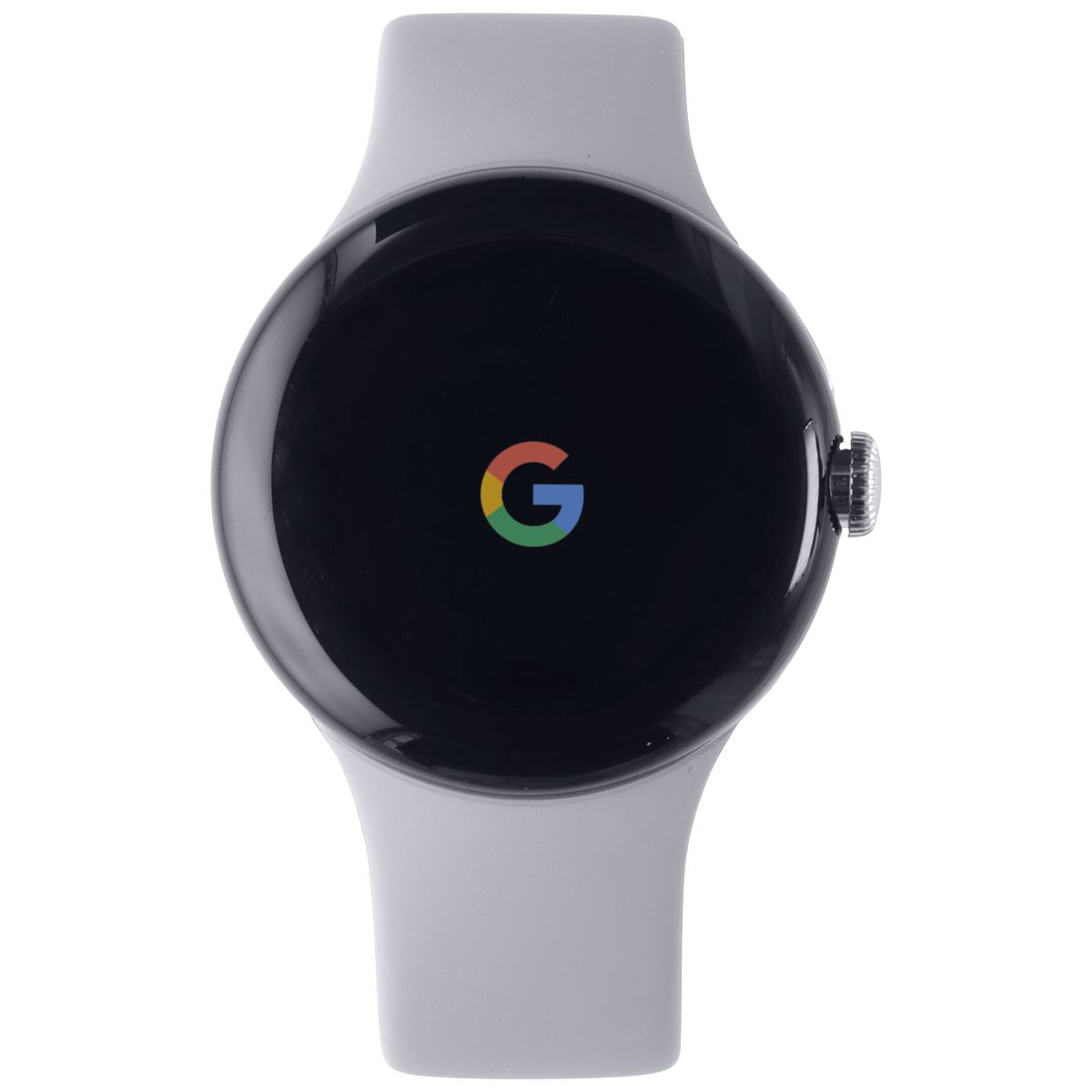 Google Pixel Watch 41mm (GQF4C) Wi-Fi Only - Silver AL with Gray Sport Band Smart Watches Google    - Simple Cell Bulk Wholesale Pricing - USA Seller