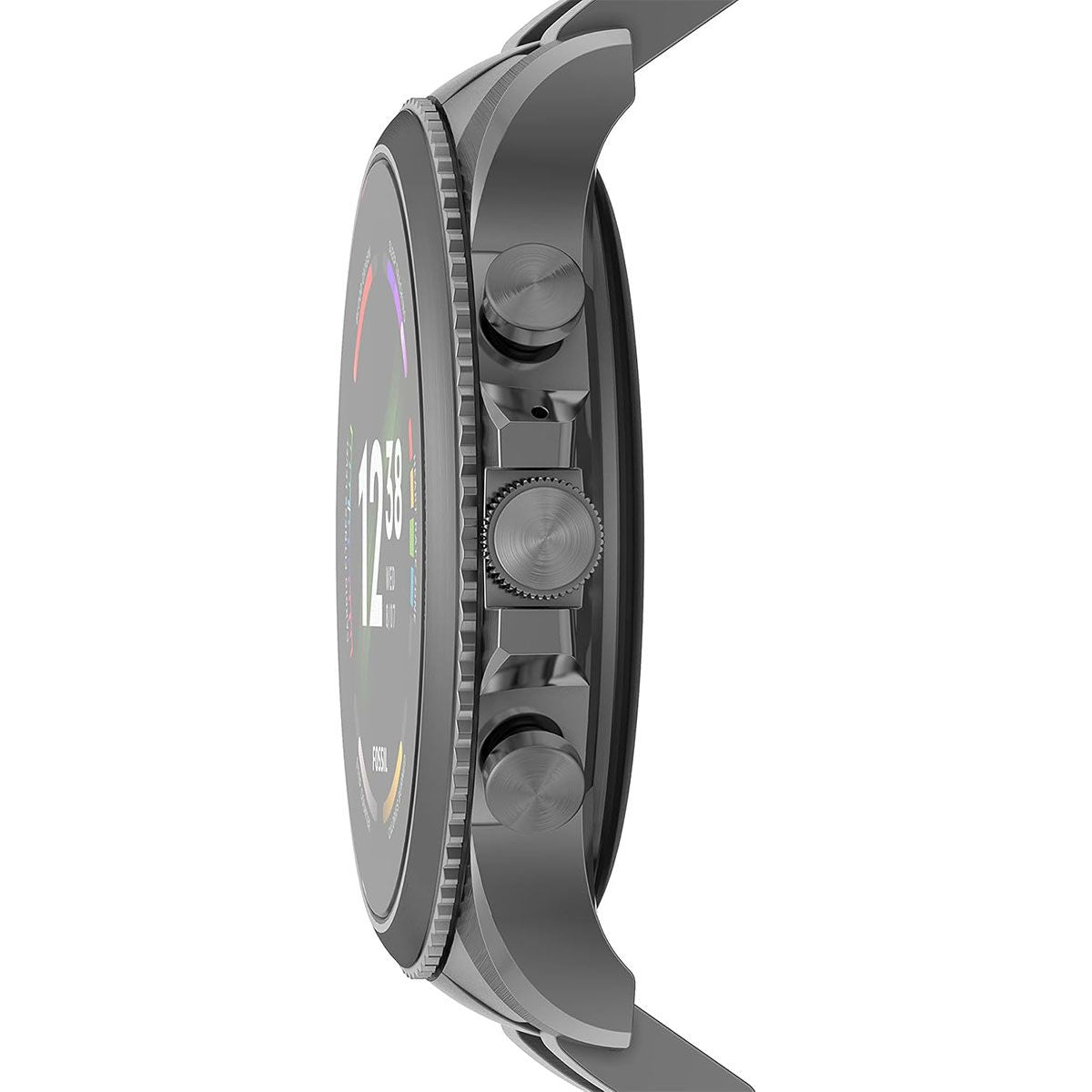 Fossil Gen 6 (44mm) Stainless Steel Smartwatch (DW13F2) Wi-Fi - Smoke Smart Watches Google - Simple Cell Bulk Wholesale Pricing - USA Seller