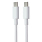 Original Google Official USB-C to USB-C Cable (GV4U8) 1m - White Cell Phone - Cables & Adapters Google    - Simple Cell Bulk Wholesale Pricing - USA Seller