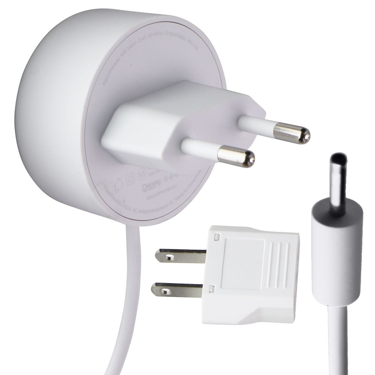 Google EU AC Adapter (14V/1.1A) G1034 - White Multipurpose Batteries & Power - Multipurpose AC to DC Adapters Google - Simple Cell Bulk Wholesale Pricing - USA Seller