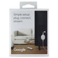 Google 4K Chromecast with Google TV - Snow (GA01919-US)