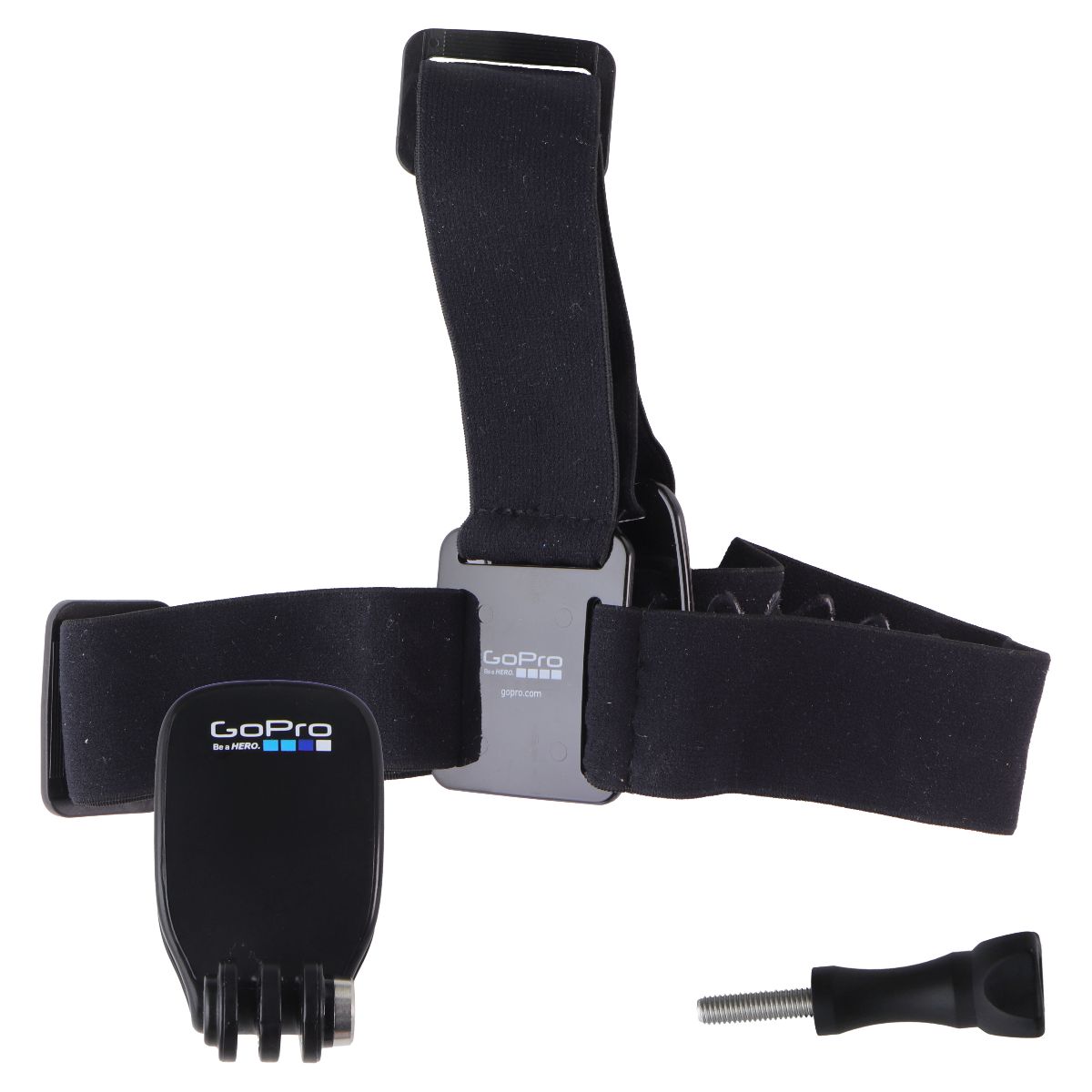 GoPro Headstrap Mount + Quick Clip Mount for all Hero GoPros - Black / ACHOM-001 Film Photography - Movie Camera Accessories GoPro - Simple Cell Bulk Wholesale Pricing - USA Seller