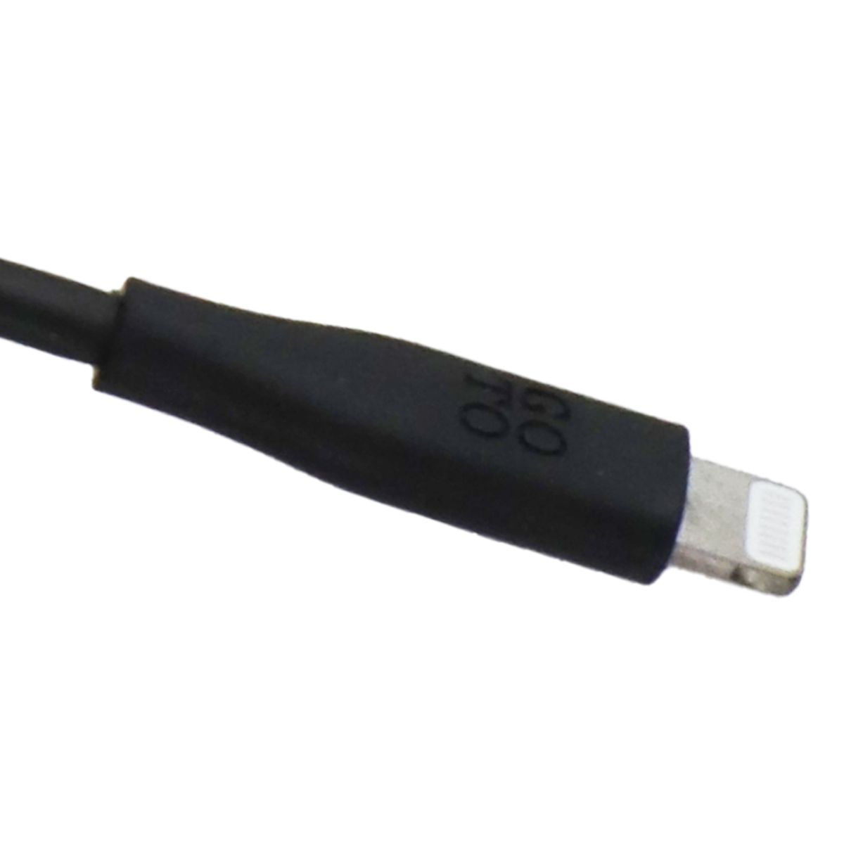 GoTo (4-Foot) Charging Cable with USB-C to 8-Pin Connectors for Apple - Black Cell Phone - Cables & Adapters GoTo - Simple Cell Bulk Wholesale Pricing - USA Seller