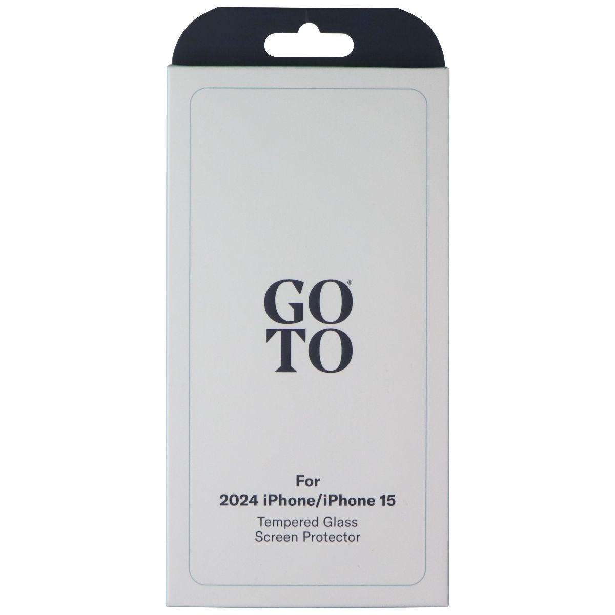 GoTo Tempered Glass Screen Protector for Apple iPhone 15 ONLY Cell Phone - Screen Protectors GoTo - Simple Cell Bulk Wholesale Pricing - USA Seller