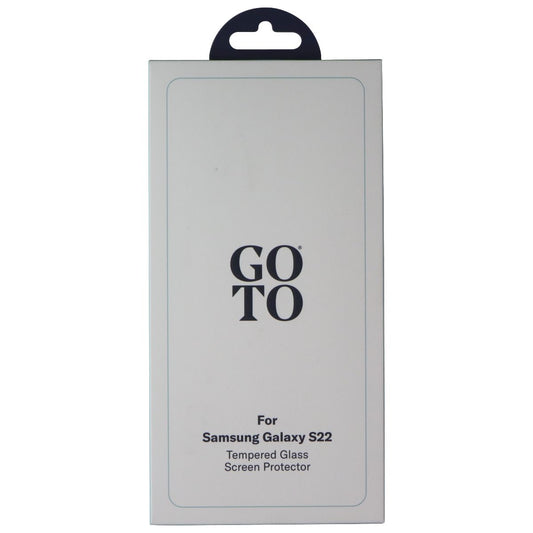 GoTo Tempered Glass Screen Protector for Samsung Galaxy S22 Cell Phone - Screen Protectors GoTo - Simple Cell Bulk Wholesale Pricing - USA Seller