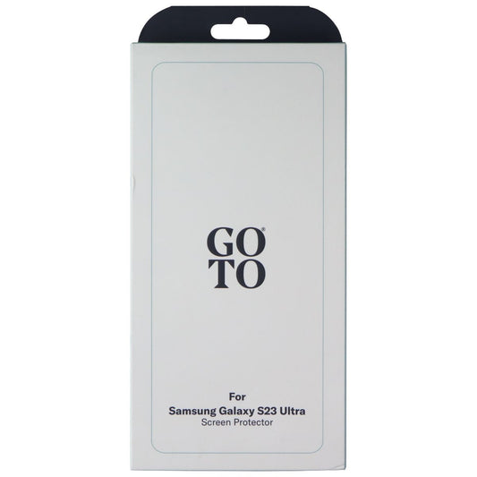 GoTo Tempered Glass Screen Protector for Samsung Galaxy S23 Ultra Cell Phone - Screen Protectors GoTo - Simple Cell Bulk Wholesale Pricing - USA Seller