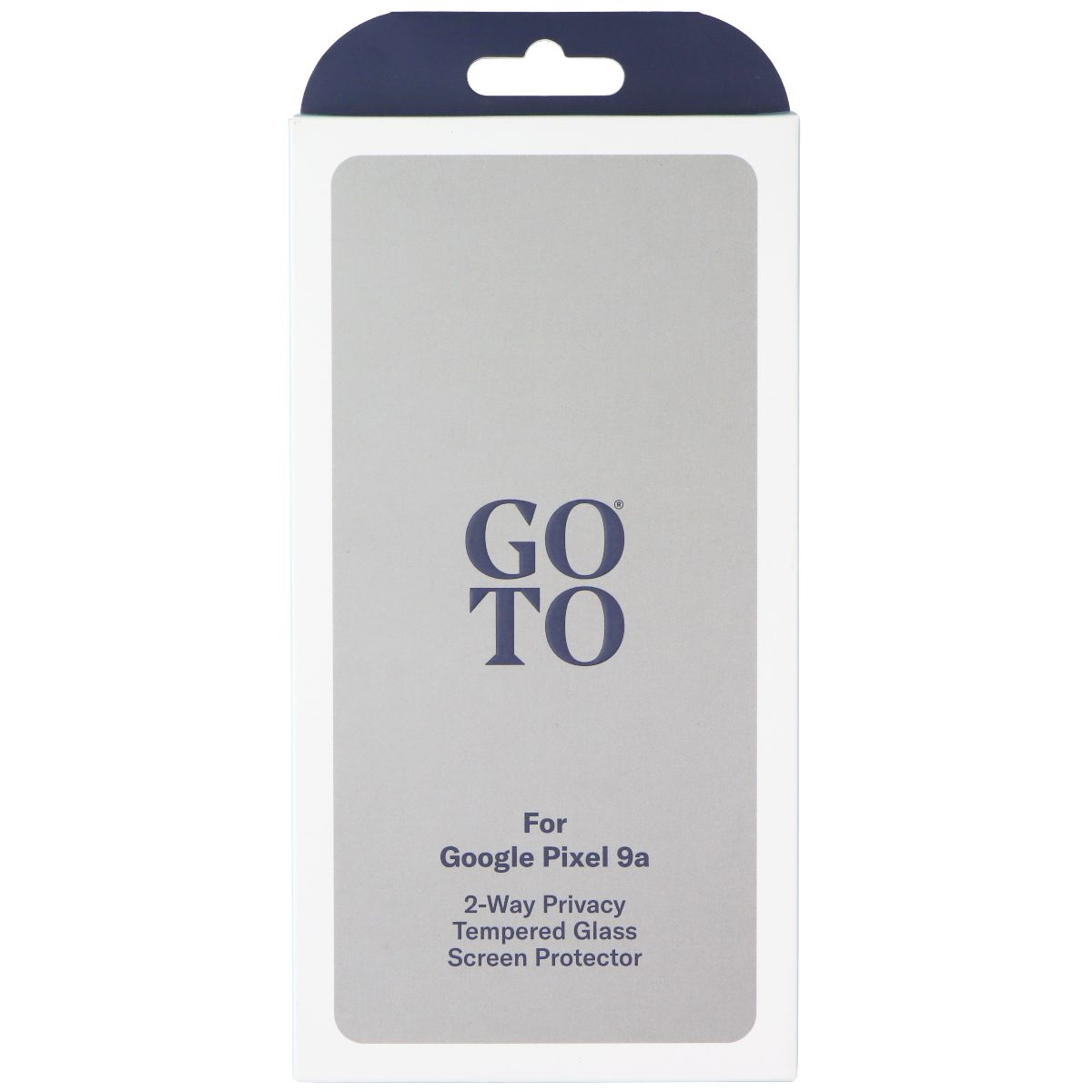 GoTo 2-Way Privacy Tempered Glass Screen Protector for Google Pixel 9a Cell Phone - Screen Protectors GoTo - Simple Cell Bulk Wholesale Pricing - USA Seller