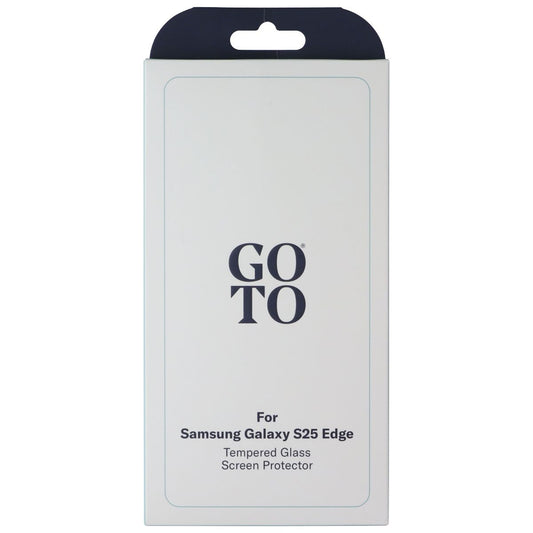 GoTo Tempered Glass Screen Protector w/Easy Install for Samsung Galaxy S25 Edge Cell Phone - Screen Protectors GoTo - Simple Cell Bulk Wholesale Pricing - USA Seller