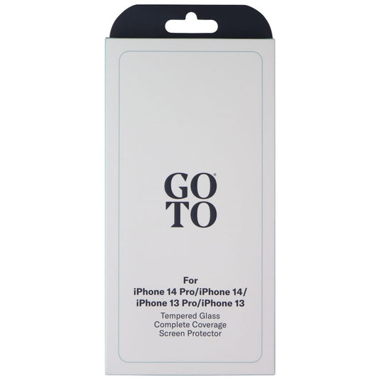 GoTo Tempered Glass Screen Protector for Apple iPhone 16e/14 Pro/14/13 Pro/13 Cell Phone - Screen Protectors GoTo - Simple Cell Bulk Wholesale Pricing - USA Seller