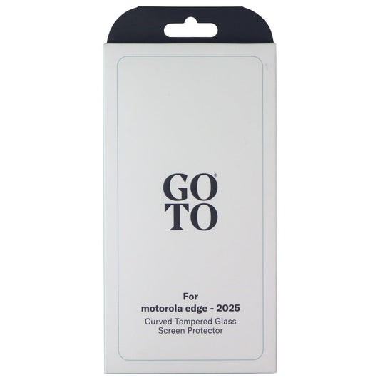GoTo Curved Tempered Glass Screen Protector for Motorola Edge (2025) Cell Phone - Screen Protectors GoTo - Simple Cell Bulk Wholesale Pricing - USA Seller