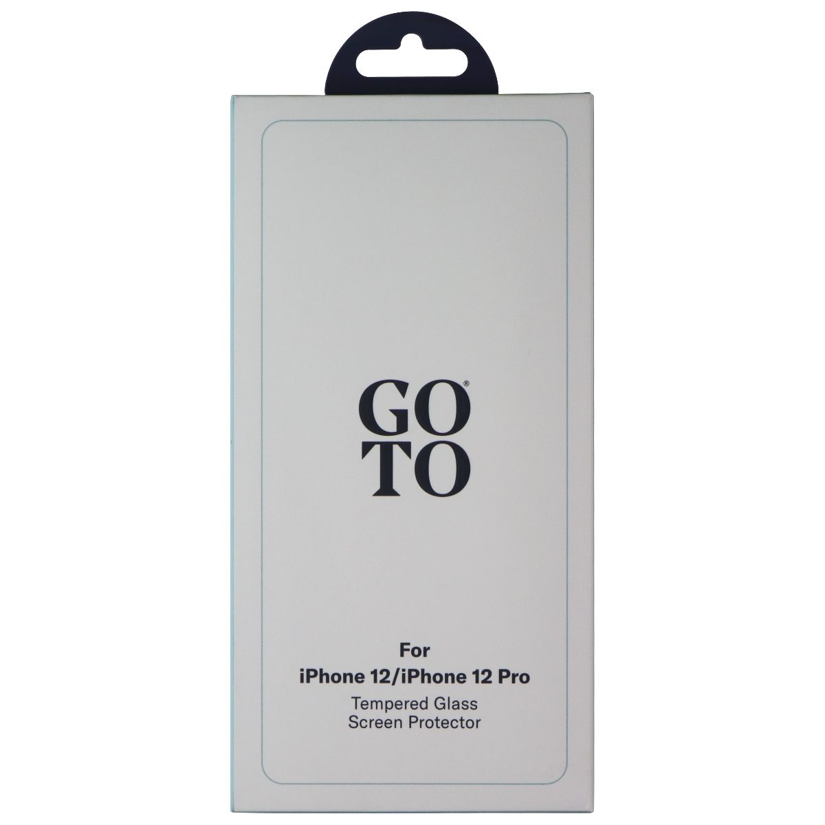 GoTo Tempered Glass Screen Protector for Apple iPhone 12 / 12 Pro Cell Phone - Screen Protectors GoTo - Simple Cell Bulk Wholesale Pricing - USA Seller