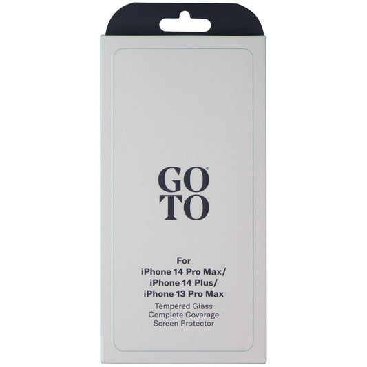 GoTo Tempered Glass Screen Protector iPhone 14 Pro Max / 14 Plus / 13 Pro Max Cell Phone - Screen Protectors GoTo - Simple Cell Bulk Wholesale Pricing - USA Seller