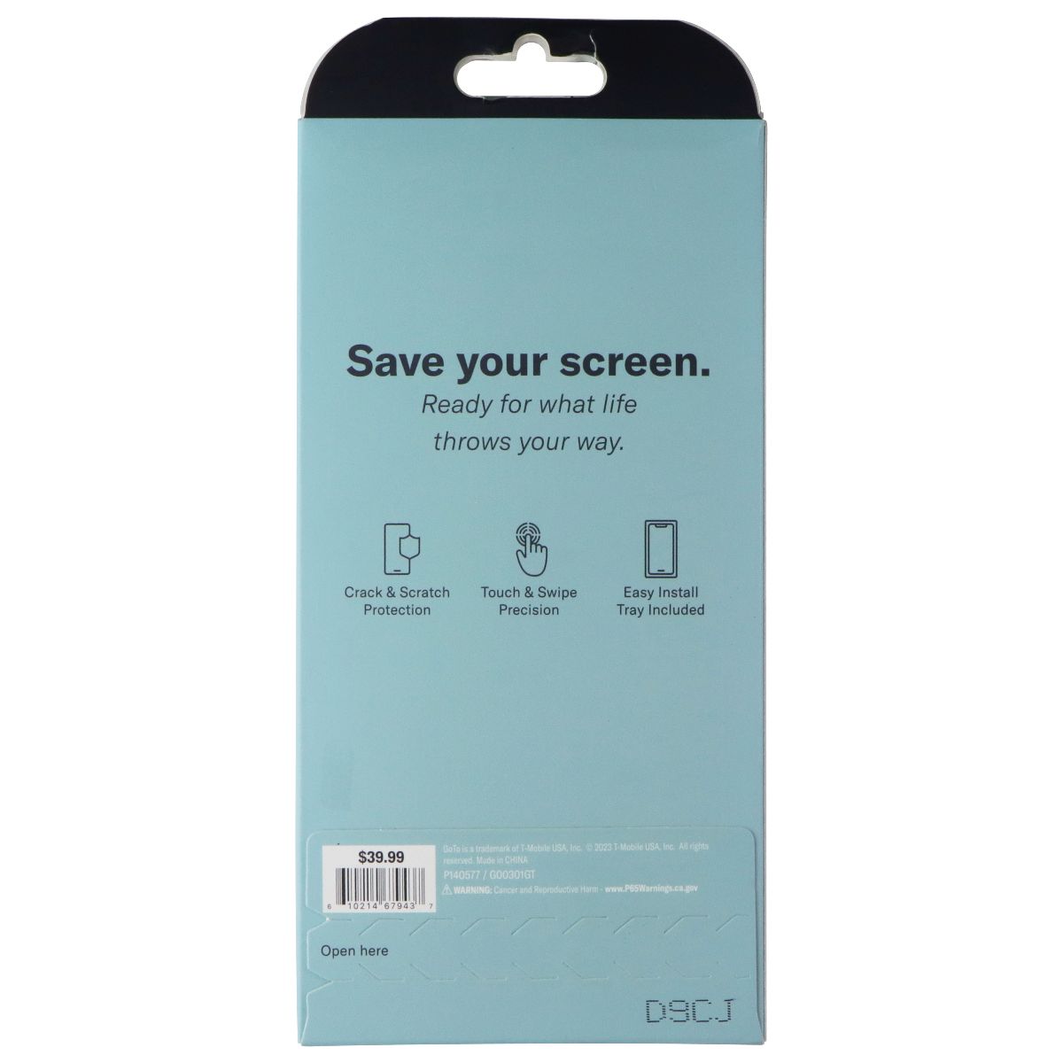 GoTo Tempered Glass Screen Protector for Google Pixel 8 Cell Phone - Screen Protectors GoTo - Simple Cell Bulk Wholesale Pricing - USA Seller