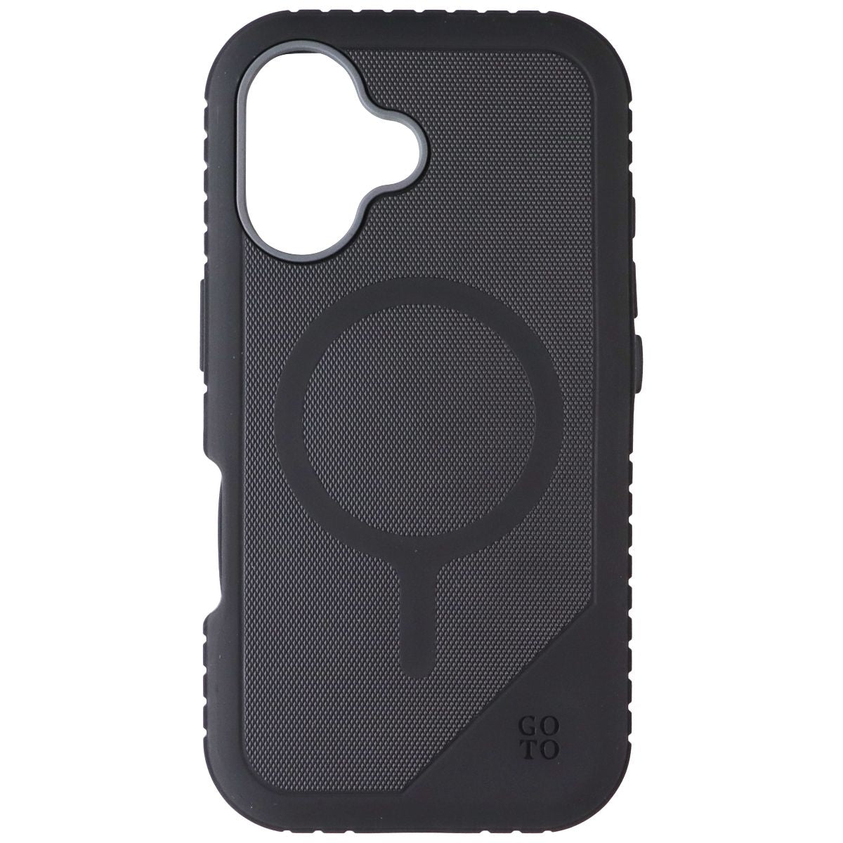 GoTo Rugged Dual Layer MagSafe Case for Apple iPhone 16 - Black