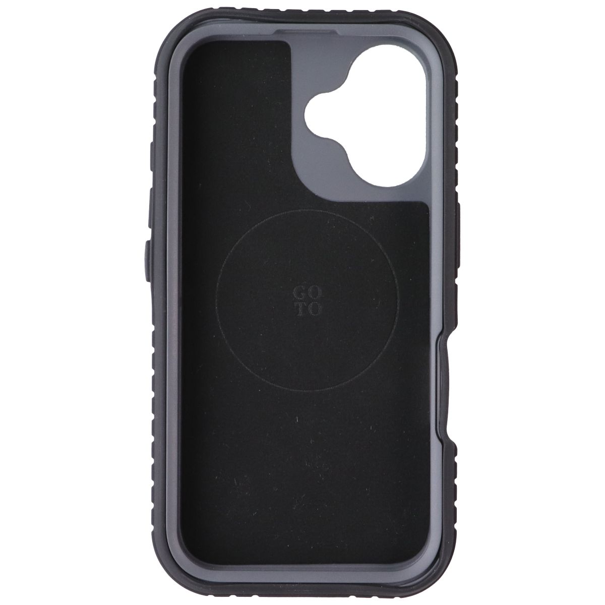 GoTo Rugged Dual Layer MagSafe Case for Apple iPhone 16 - Black
