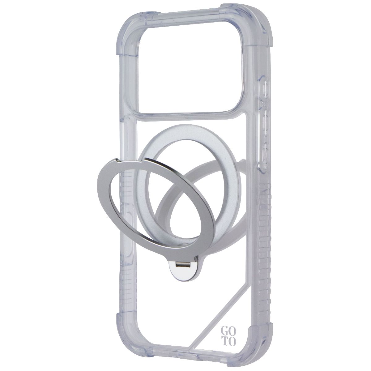 GoTo 360 Kickstand Case for MagSafe for Apple iPhone 17 Pro - Clear Cell Phone - Cases, Covers & Skins GoTo - Simple Cell Bulk Wholesale Pricing - USA Seller
